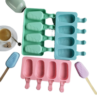 Machine à glaçons d'été en silicone à 8 trous Moule à glaçons écologique et facile à utiliser pour jus de fruits Outil de plateau à glace au chocolat