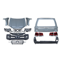 Kit carrosserie pour Toyota Land Cruiser LC200 2008-2012, mise à niveau vers le modèle 2016, pare-chocs avant et arrière, calandre, phares, kit de conversion de lifting