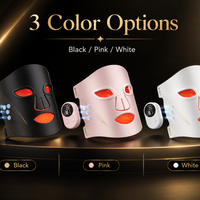 Magique Power 2026 Nouveau Masque Facial LED Infrarouge à Thérapie Photonique, Masque Facial LED à Lumière Rouge