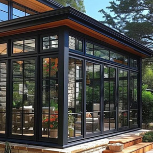 Terraza Acristalada Moderna con Doble Acristalamiento de Baja Emisividad y Reducción de Ruido para Espacios Exteriores - Product Image 2