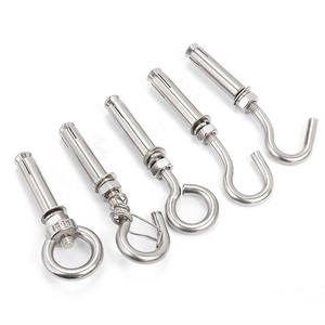 <span class=keywords><strong>Crochet</strong></span> de <span class=keywords><strong>fixation</strong></span> de ventilateur en acier inoxydable 316, boulon traversant, manchon en béton, ancrage à expansion - Product Image 4