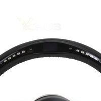 Volant sport M avec affichage LED, dessus en bois, dessous en métal pour BMW F10 F30 E60 M5 X5 E70 X6 E71 E87 E88 E90 E91 E92 E93