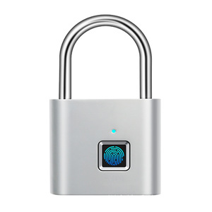 Student dormitory anti-theft cabinet lock gym clothing cabinet fingerprint padlock luggage smart fingerprint lock for gate