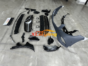 XLstyling Kit di conversione del corpo auto Kit di aggiornamento per Mercedes Benz <span class=keywords><strong>GLC</strong></span> <span class=keywords><strong>classe</strong></span> X253 una linea sportiva paraurti - Product Image 5