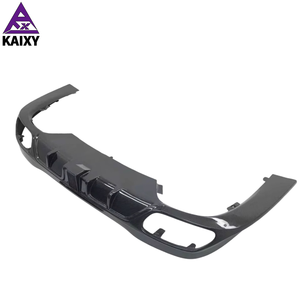 M Phong Cách Sợi Carbon Phía Sau Bumper Khuếch Tán Với Ống Xả Cho Mercedes Benz W206 2022 + Sợi Carbon Phía Sau Khuếch Tán - Product Image 3