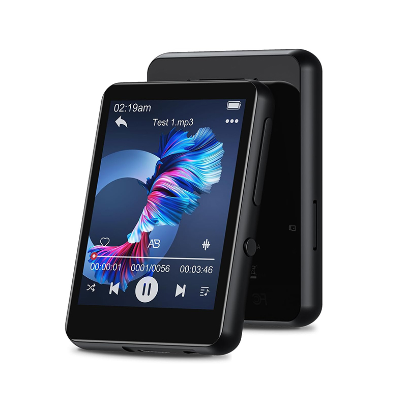 M4 2.4Inch Bt 5.0 Mp3 Speler Touchscreen Mp3 Muziekspeler Met Luidspreker