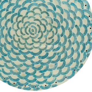 Napperon motif mosaïque Ocean Design plat et assiette napperon nacre, mer idéal en gros Vietnam artisanat en gros - Product Image 3