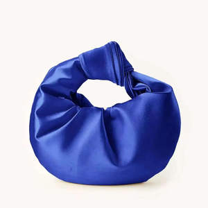 New <b>Women's</b> Casual Handbag Wedding <b>Wallet</b> Fashion Design Satin Texture Handbag - Product Image 6