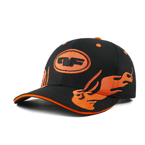 AUNG CROWN Kappenhersteller Rosa Personalisierte Flammen-Gorras Baseballkappe Sport-Baseballmützen für Männer und Frauen - Product Image 4