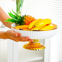 Luxe hoogwaardige plastic opbergbox voor gedroogd fruit, Tao merk, klassiek design, multifunctioneel voor woonkamer, salontafel en feestjes.