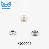 SNOWL Vis à clipser 10 mm – Fixation pratique pour bateaux et tentes de yacht – Accessoires de toile marine de haute qualité