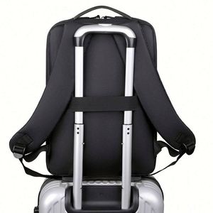 Custom Geometric Pattern Business <b>Backpacks</b> for Corporate Gifts Durable Professional Design Logo Printing for Employees Clients - Product Image 6