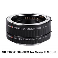 Adaptateur d'objectif macro Viltrox DG-NEX AF pour monture E (moule privé) compatible multi-matériaux avec A9 A7RIII A7RI