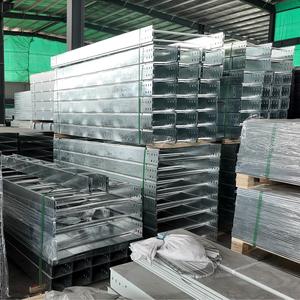 HONG FENG Construction – Plateau porte-câbles industriel perforé en acier au carbone HDG de haute qualité pour extérieur, capacité 8 pièces - Product Image 4