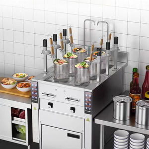 Encimera de restaurante automática eléctrica para microondas Pasta Ramen bomba de cocina de fideos máquina de cocina de fideos comercial - Product Image 5