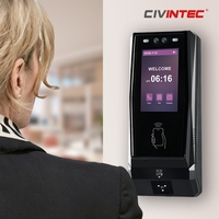 CT11 Sistema de Control de Acceso con Reconocimiento Facial por IA, Ethernet PoE, Sistema Operativo Linux de 3.5 Pulgadas, Aplicación Móvil Android BLE, Código QR, ODM OEM
