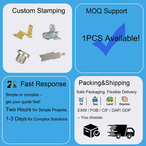 Piezas de estampado de metal Personalizables: acero inoxidable/cobre/aluminio/placa galvanizada con corte láser y procesamiento de chapa - Product Image 5