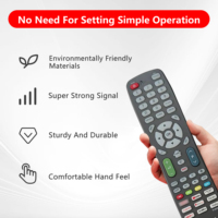 Télécommande de remplacement pour téléviseur HUAYU RM-L1688 PLUS - Modèles en promotion