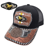 Gorra de Béisbol Unisex con Logo 3D de Metal Estilo Occidental, Estampado en Serigrafía, Cierre a Presión, Moderna, de Mezclilla, Lona, Jersey y Malla para Exteriores