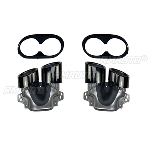 ท่อไอเสียท้ายรถยนต์สำหรับ Mercedes-Benz A-Class W177 A35 C118 CLA35 X247 GLB35 A45S อุปกรณ์ตกแต่งรถยนต์ - Product Image 2