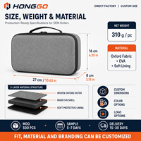 Étui de rangement EVA personnalisé, fabrication OEM ODM, étui de transport pour microphone et équipement audio, organisateur de voyage, étui EVA personnalisé, étui de rangement EVA