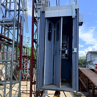 Monte-charge industriel SC40 à crémaillère et pignon pour petites entreprises de construction, capacité 400 kg, idéal pour les petits entrepreneurs et constructeurs