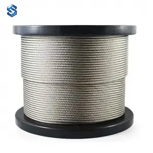 7*7 316 1.9mm Metal Stainless Steel Wire Rope