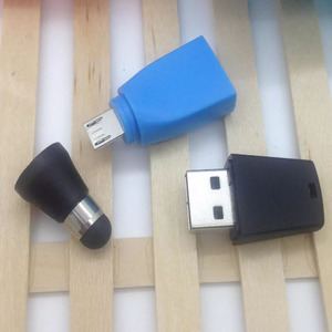 A granel barato Mini Touchpen 3 en 1 OTG Usb Flash Drive plástico Usb Pen Drive Stick disco Thumbdrive - Product Image 4