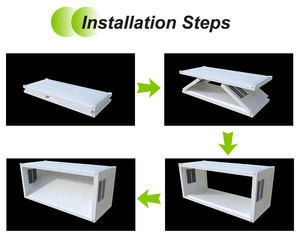 <span class=keywords><strong>Maison</strong></span> conteneur pliable préfabriquée à installation rapide, personnalisable, <span class=keywords><strong>en</strong></span> vente - Product Image 5