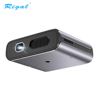 Projecteur Mini WiFi Intelligent de Poche DLP Portable 1080P avec Batterie Rechargeable Intégrée