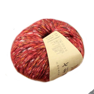 Hilo <span class=keywords><strong>de</strong></span> lana <span class=keywords><strong>de</strong></span> alpaca <span class=keywords><strong>de</strong></span> nueve colores, teñido, hecho a mano, para tejer, ganchillo, bufanda, gorro, chal, suéter, <span class=keywords><strong>de</strong></span> <span class=keywords><strong>fábrica</strong></span> - Product Image 1