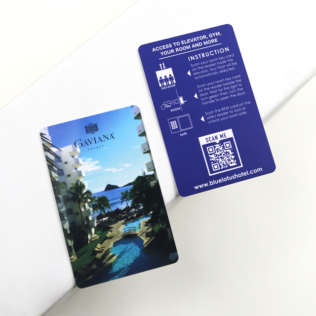 Durable Smart NFC Access Control Card and Payment Carte for Hotel Loyalty Programs