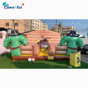 Popular Party Rental Mechanical Bull Ride con colchón inflable - Product Image 2