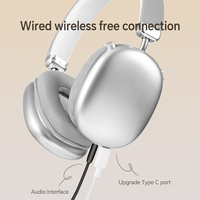 Headphone Nirkabel Warna-warni Berkualitas Tinggi Model Baru TE-X9 Harga Pabrik ODM Ringan Dapat Dilipat Headset BT5.3 Casque Auriculares