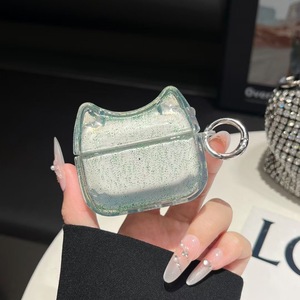 Mèo Tai long lanh Tai nghe trường hợp airpods4 tai nghe Bảo vệ trường hợp 2nd Thế hệ bluetooth bảo vệ trường hợp 3rd thế hệ - Product Image 4