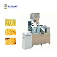 Ligne de production complète de snacks au maïs bouclé Kurkure, extrudeuse de snacks de style Cheetos frits, équipement de fabrication