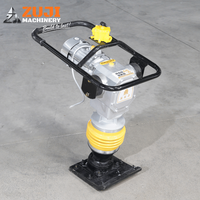 Compacteur de sol électrique ZUJI HCD110 220V 380V 3kW à tension personnalisée pour la construction routière