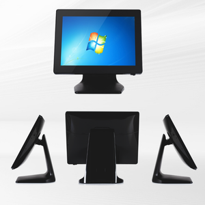Pantalla táctil doble única de alta calidad de 15 pulgadas, ángulo de pantalla ajustable, sistema POS electrónico, Terminal de máquina registradora - Product Image 6