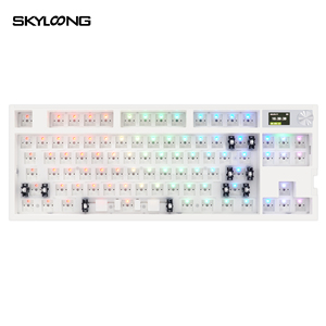 Skyloong Gk87 Pro Diy Gaming Kit Hot Swappable Draadloze Mechanische Toetsenbord Rgb Led 3600Mah Siliconen Pad Voor Win/Mac Nieuw Product - Product Image 1