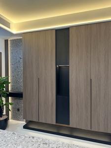 ตู้เสื้อผ้าไม้สั่งทำทันสมัย ระบบตู้เสื้อผ้าแบบกำหนดเอง ออกแบบฟรี เฟอร์นิเจอร์ห้องนอน ตู้เก็บของสำหรับเสื้อผ้า - Product Image 5