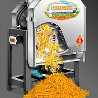 Équipement de transformation du Fufu, machine à couper et à trancher les patates douces et les radis, déchiqueteuse et trancheuse de manioc
