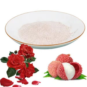 Customization Free Sample Plant Extract Luoshenhua Instant Rose And Litchi Flavor Black Tea Solid Drink