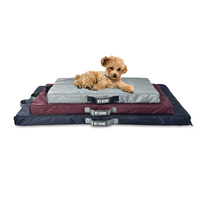 Hochwertiges Haustierbett Wasserdichte Matratze Orthopädisches Memory-Schaum Hundebett mit Griff