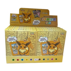 Cartes holographiques <span class=keywords><strong>de</strong></span> collection officielles Pokémoned Eevee en chinois simplifié, édition originale à vendre, coffret cadeau, <span class=keywords><strong>base</strong></span> <span class=keywords><strong>set</strong></span> - Product Image 4