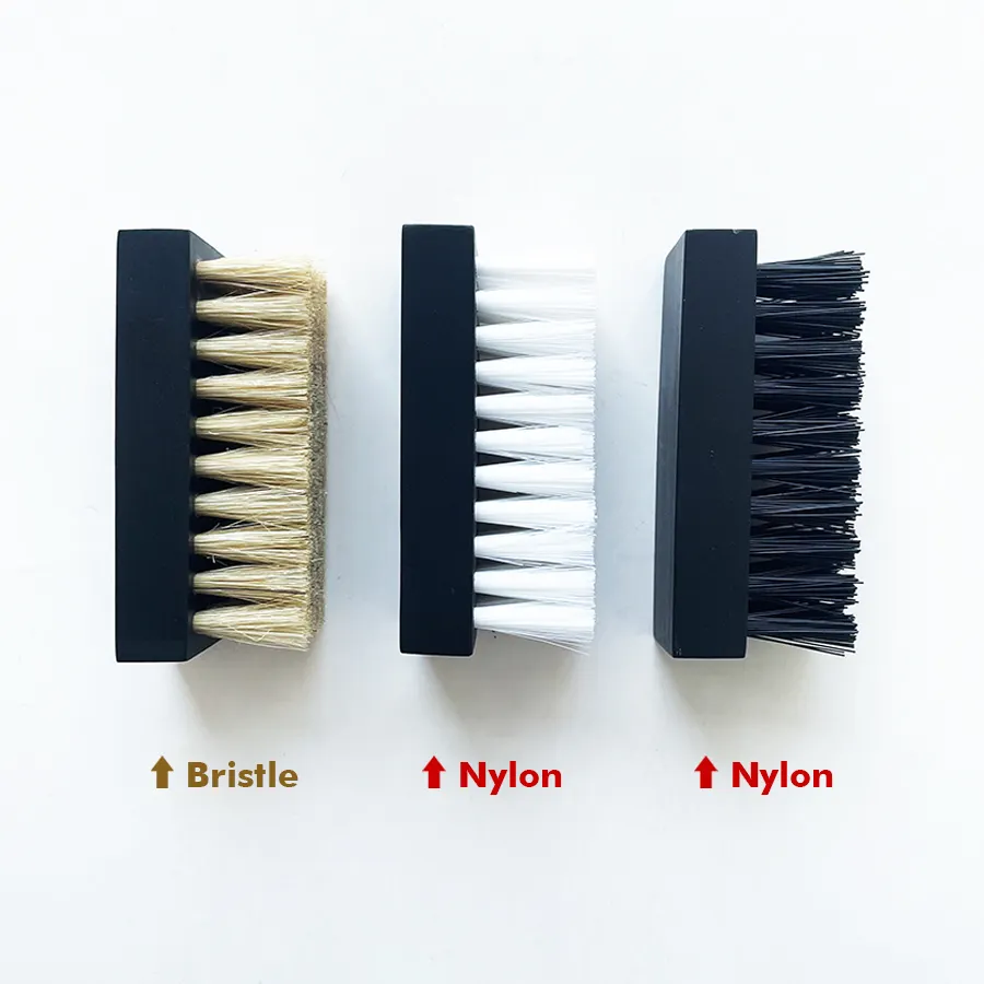 Customized Bristle Hair Nylon Hair Wooden Shoe Cleaner Sneaker Cleaning Brush