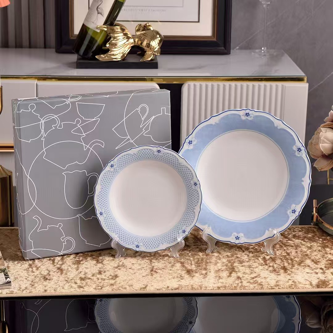 two-piece plates