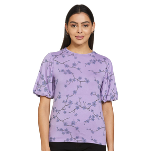 Venta caliente Camiseta de cuello redondo para mujeres de talla grande Manga personalizada Todos los gráficos Imprimir Nuevo diseño Fábrica de Bangladesh Estilo casual Sólido - Product Image 4