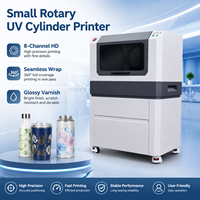 Impresora de Inyección de Tinta UV Cilíndrica de 360 Grados Baysoon I3200 Compacta, Máquina de Impresión Automática Rotativa sin Bordes para Botellas