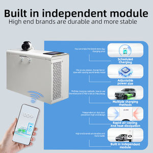 แท่นชาร์จไฟฟ้ากระแสตรงขนาดกะทัดรัด 20-30 กิโลวัตต์ <span class=keywords><strong>สาย</strong></span>ยาว 5 เมตร มาตรฐาน IP32 สำหรับ<span class=keywords><strong>รถ</strong></span>ยนต์ไฟฟ้าในโรง<span class=keywords><strong>รถ</strong></span> - Product Image 2