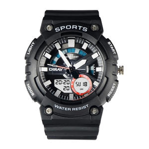 DIRAY-349AD Orologio da Polso da Uomo di Alta Qualità Analogico Digitale con Allarme Luminoso Resistente all'Acqua 5BAR Sportivo di Lusso Vendita Calda <span class=keywords><strong>Giapponese</strong></span> - Product Image 2